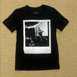 Dua Lipa merch (Black Graphic Tee)